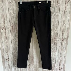 rag & bone Black Slim Skinny Jeans Equestrian 26